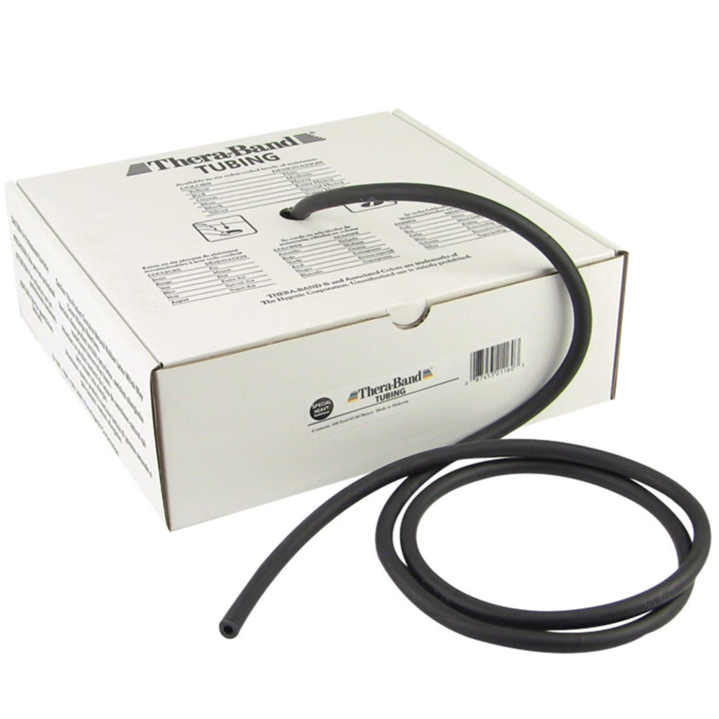 Latex Resistance Tubing, 100 Foot, Black, Special Heavy D620