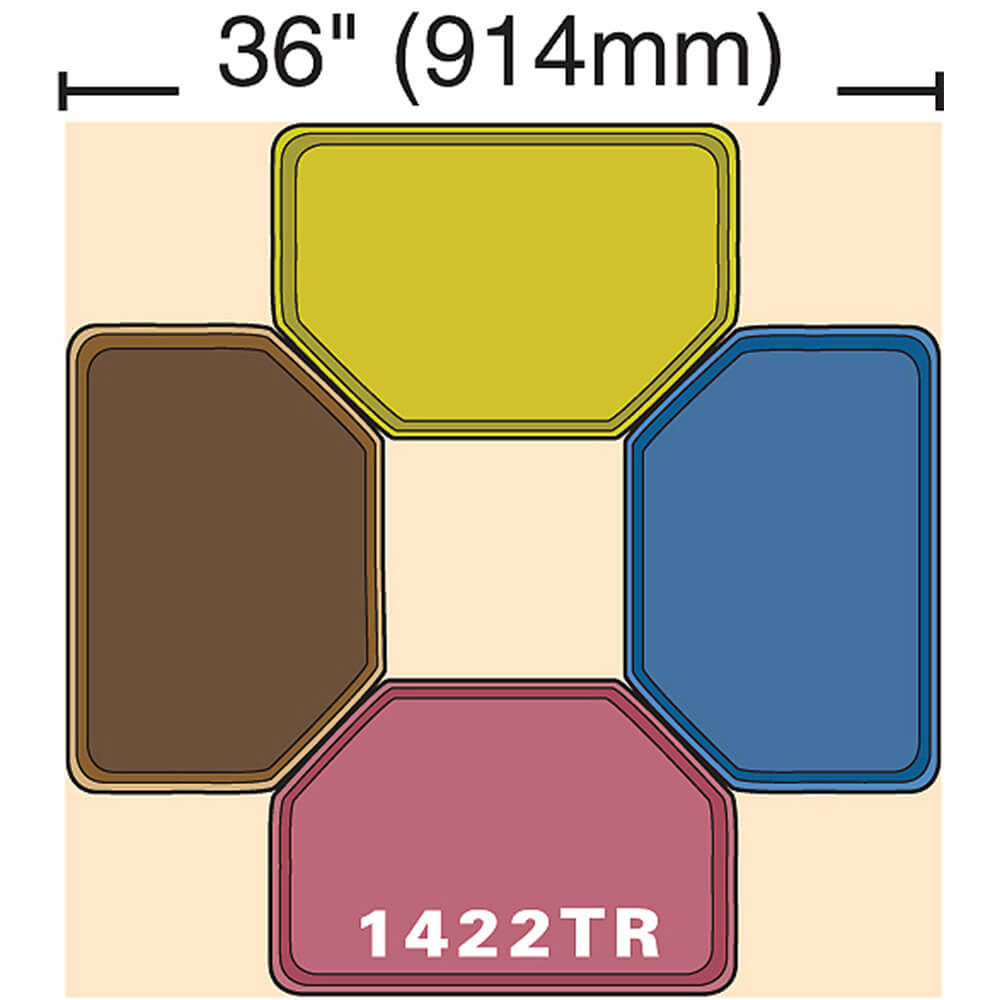 Trapezoid Case of 12 A7261