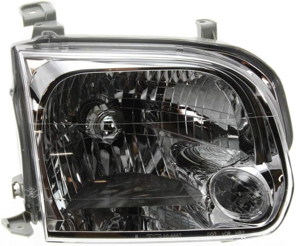 Toyota Tundra Headlight Assembly 2005 2006 Passenger Side J840233