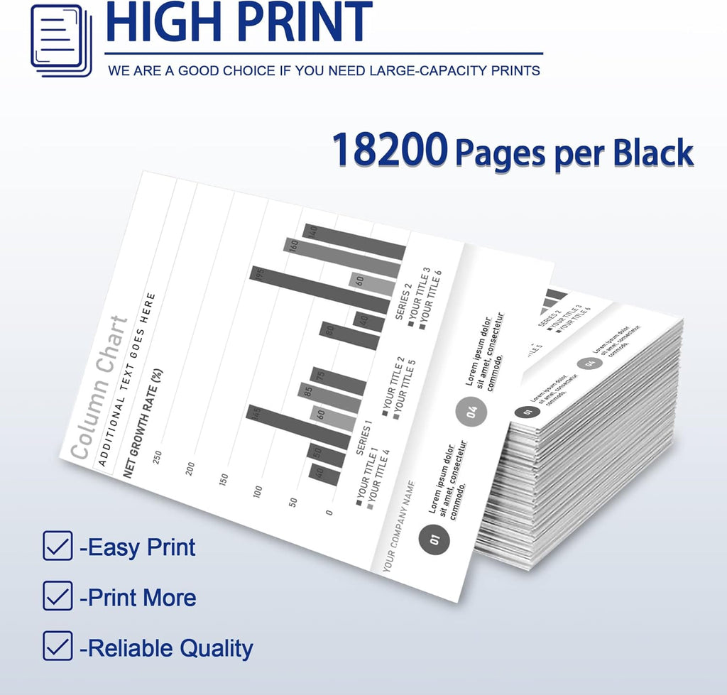 Black Compatible Toner Cartridge 1 Pack T100535