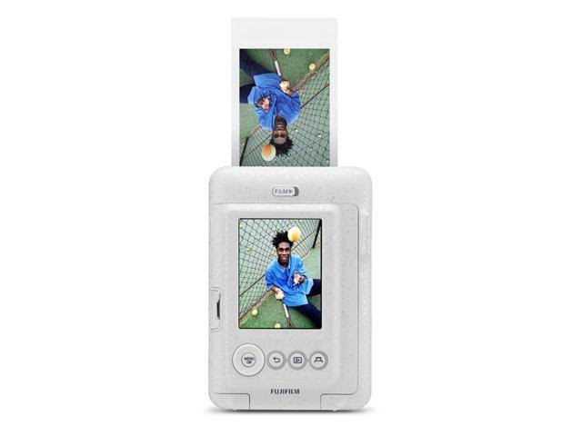 White Hybrid Instant Camera V1030