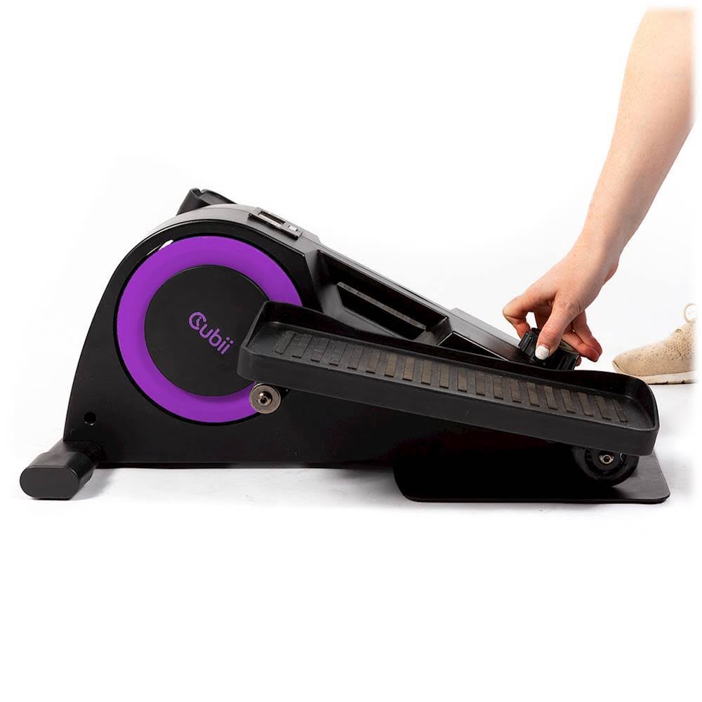 Compact Seated Elliptical Machine Purple U81890