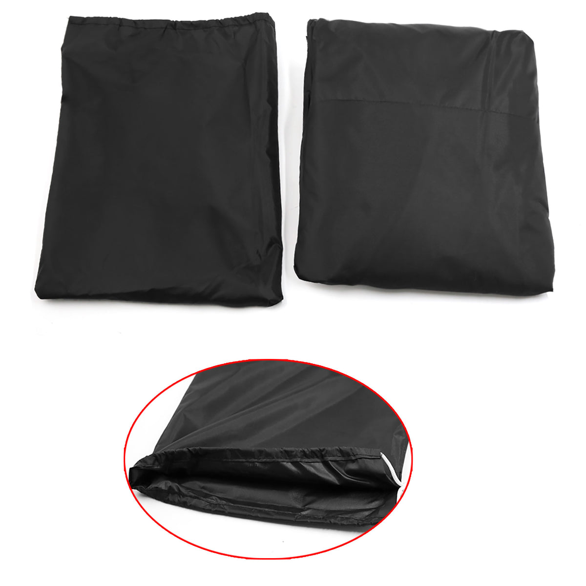 Motorcycle Cover Black Size XXXL 1PC D967