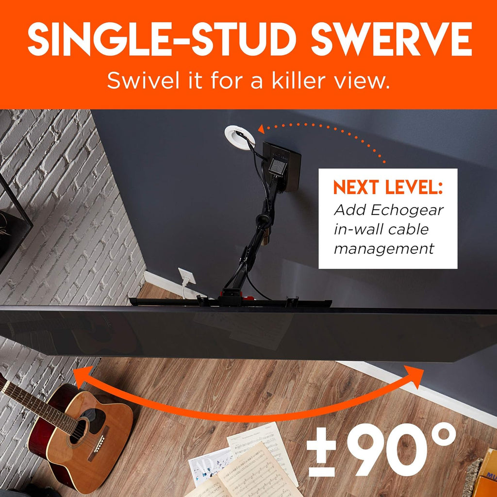 Swivel Full Motion TV Wall Mount for TVs Up to 60 V3915