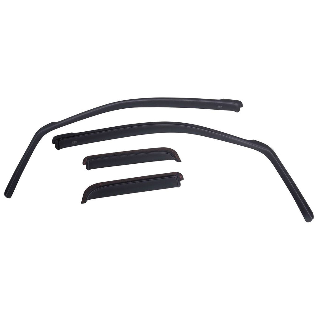 Slimline In-Channel Window Visors D916