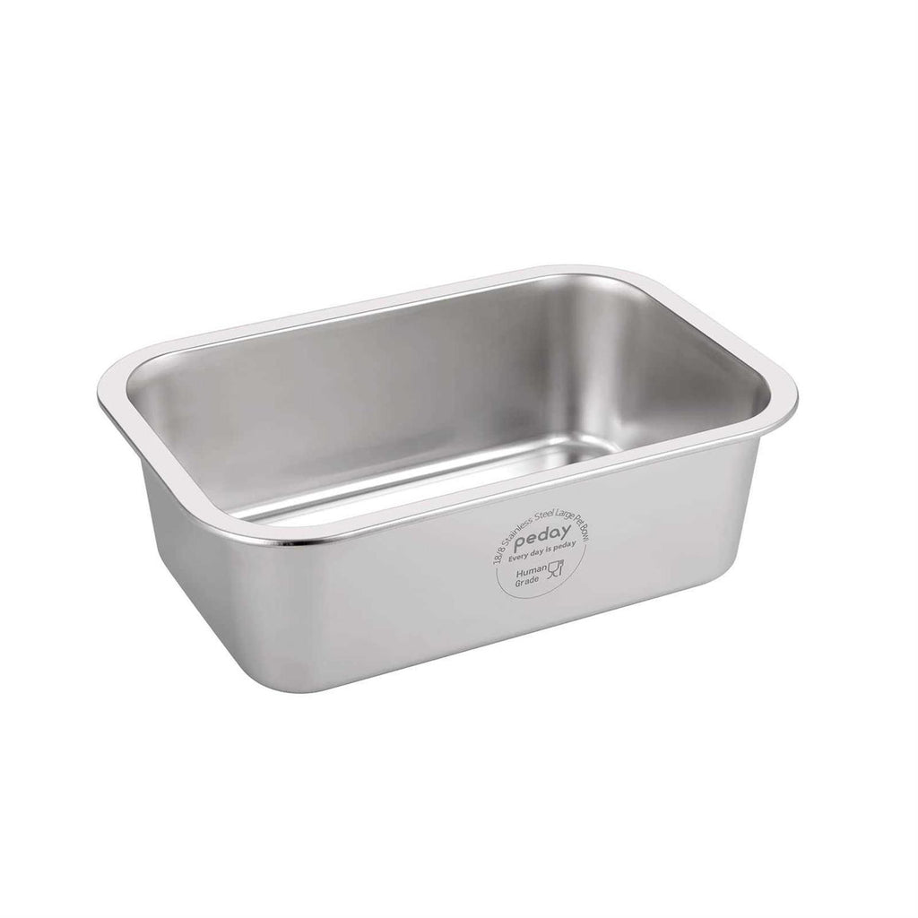 Large 304 Stainless Steel Dog Water Bowl Q4404