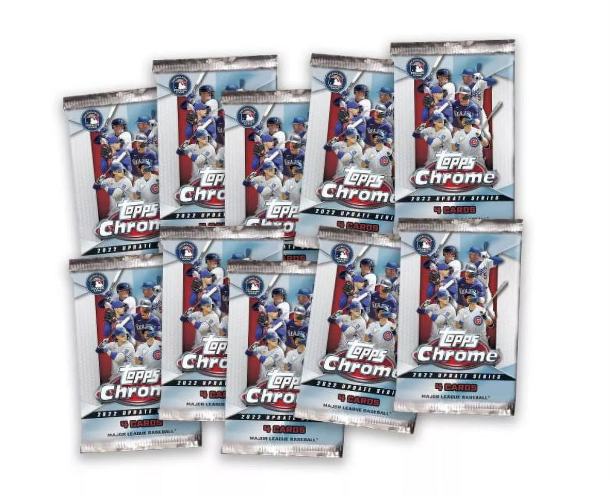 2022 Topps MLB Chrome Update Baseball Trading Card Mega Box P57518