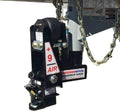 Gooseneck Air Hitch & Coupler, Round 3-15/16" Angled Pin 30K Coupler 9" Offset U683