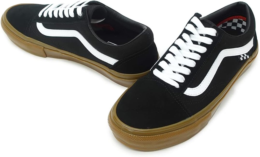 Black/Gum Skate Sneaker D248152
