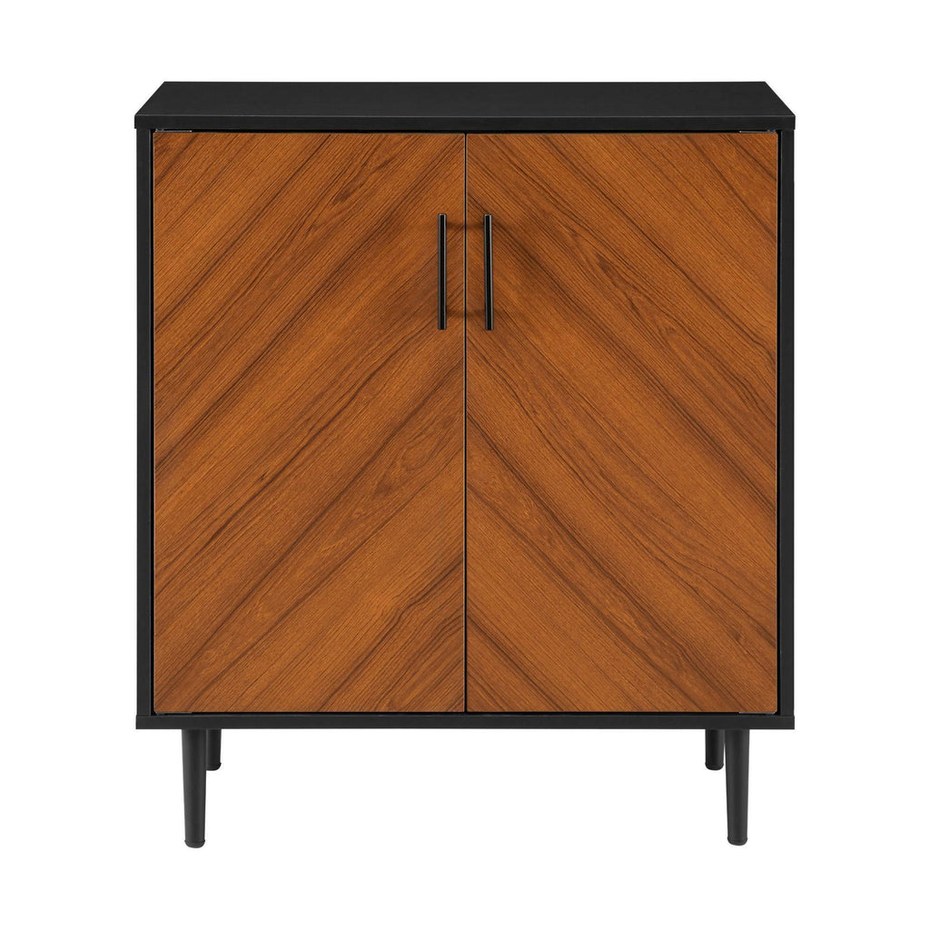 Solid Black Accent Cabinet I813
