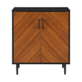 Solid Black Accent Cabinet I813