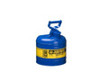 Galvanized Steel Flammables Safety Can 5 Gallon Red F878100