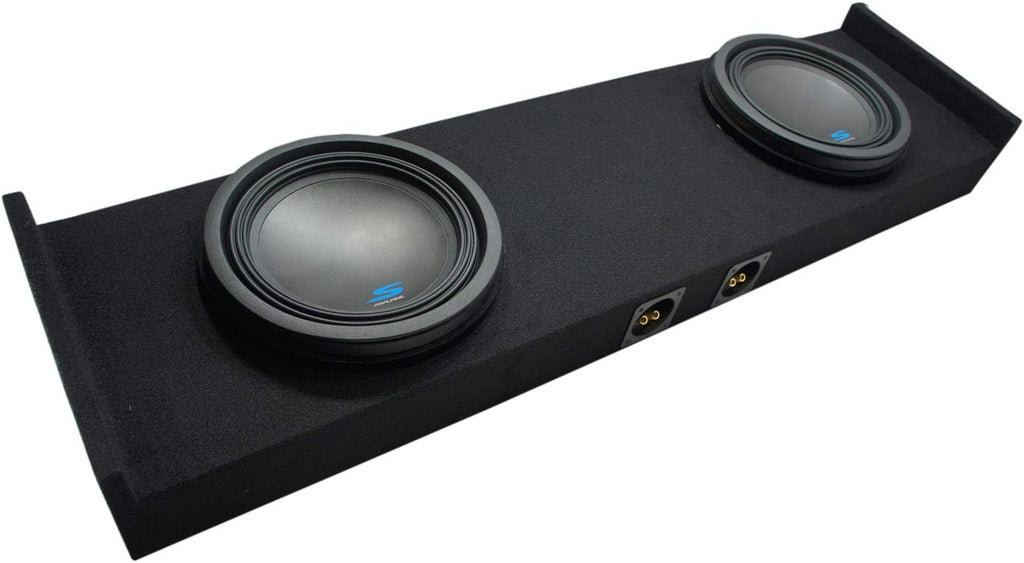 Dual 12" Sub Box Enclosure Package with Alpine S-W12D2 Type S Subwoofer C11720