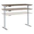 Adjustable Desk in Modern Hickory P304946
