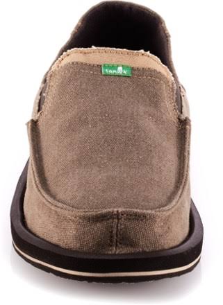 Brown Men&s Slip-On Shoes Y111875
