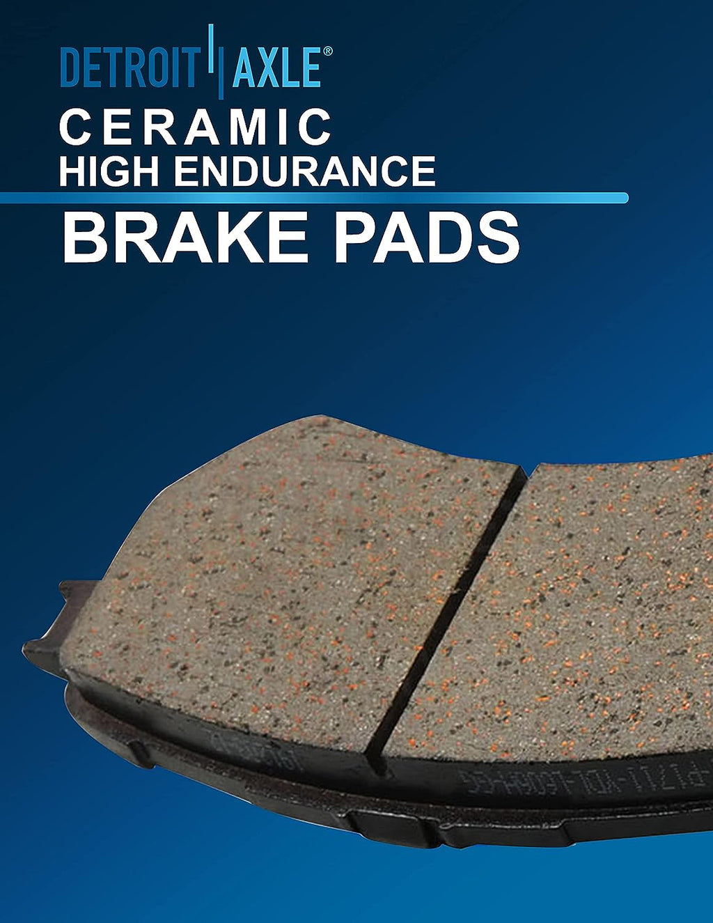 6 Lug Front Drilled Slotted Disc Rotors Ceramic Brake Pads 6pc Set M502