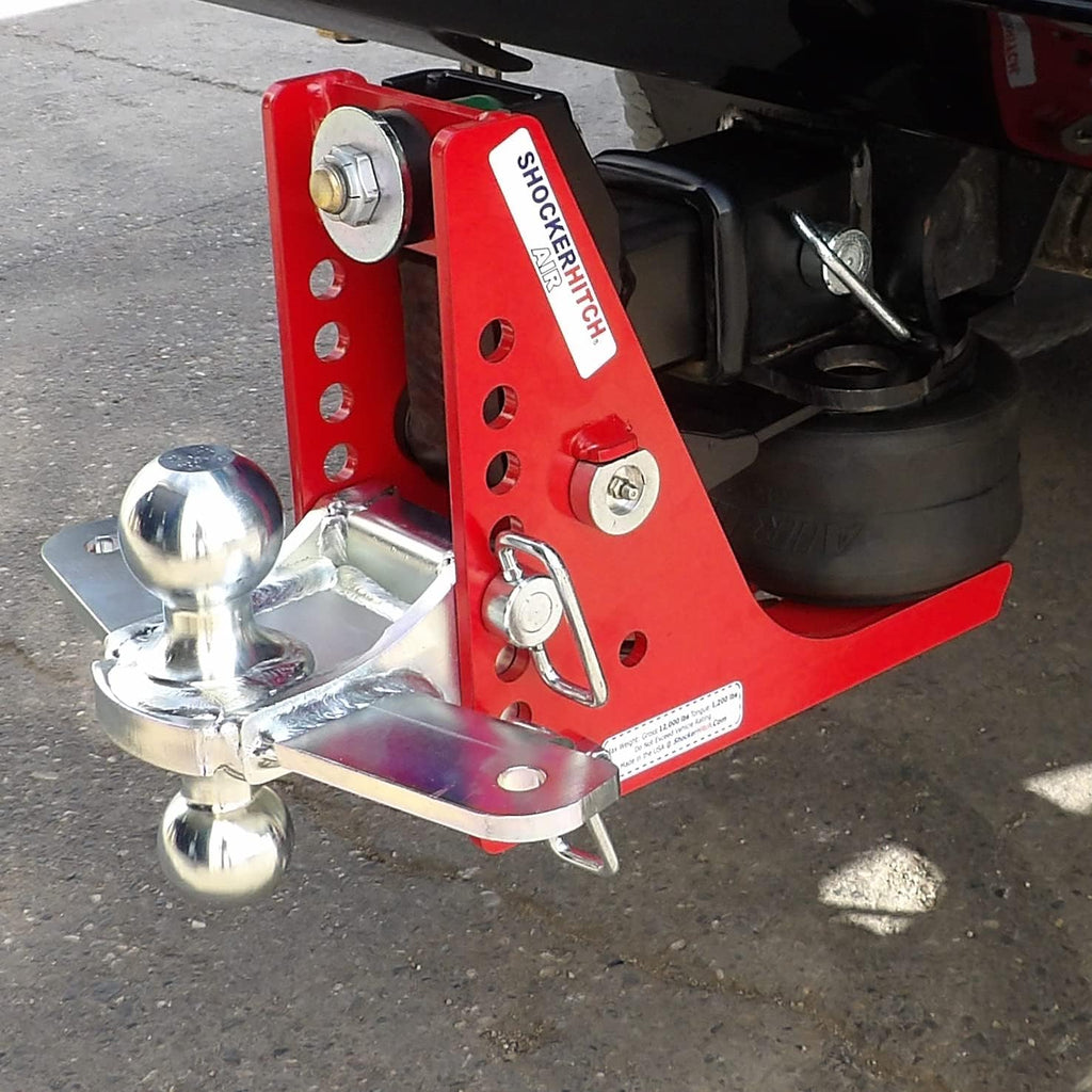Air Hitch with Sway Control Combo Ball Mount, Fits 3" Hitch - 12,000 lbs Q84875