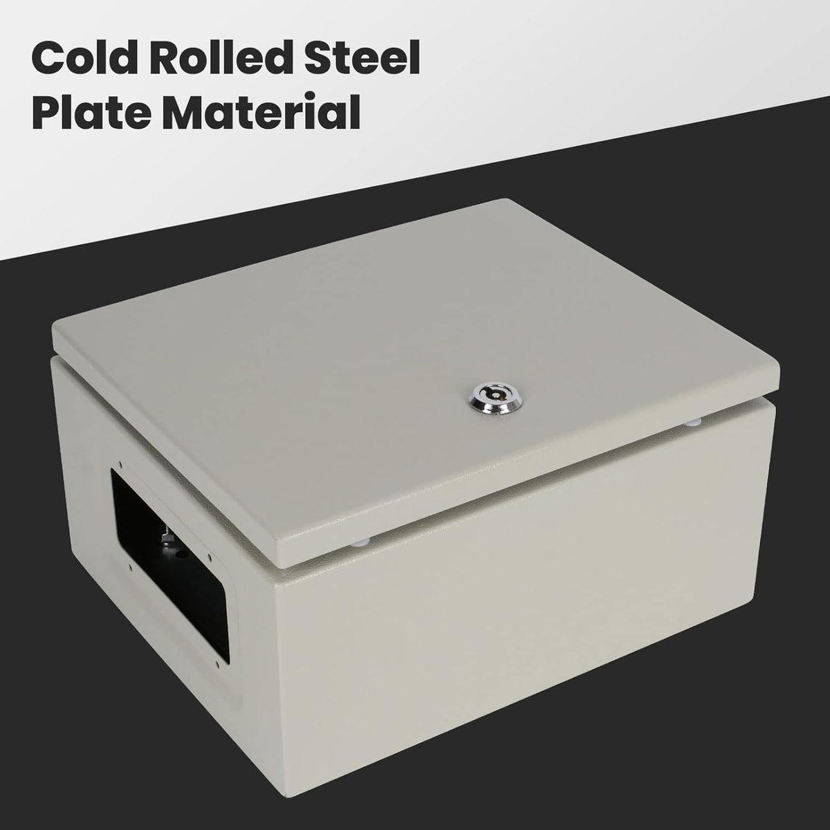 Metal Electrical Box IP65 Outdoor Junction Box 8x6x12 O987036