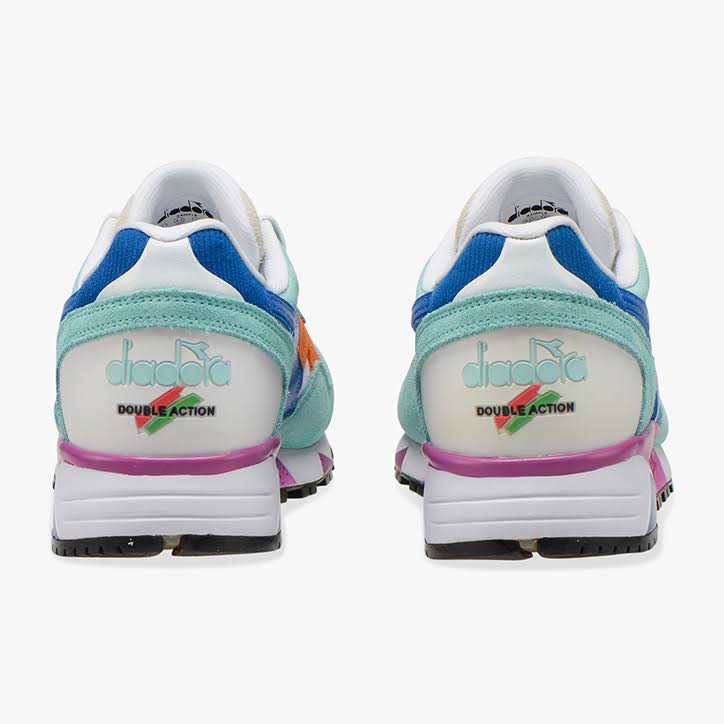 Blue Orange Lilac Trainers I71743