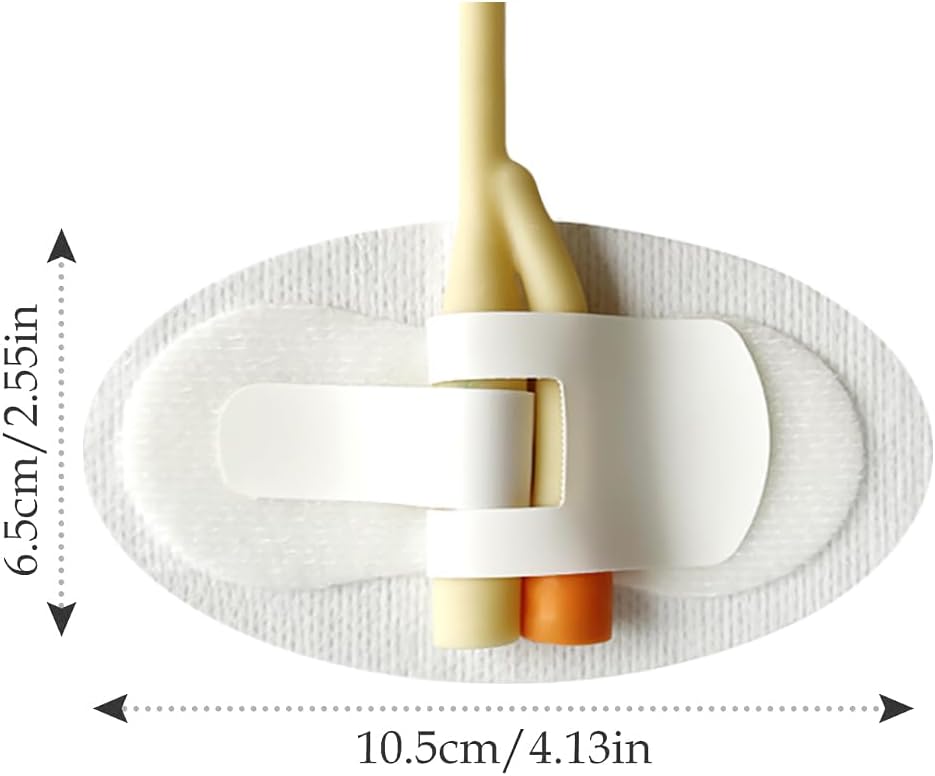 4 Pcs Adhesive Catheter Stabilization Device with Foam Anchor Pad L5897