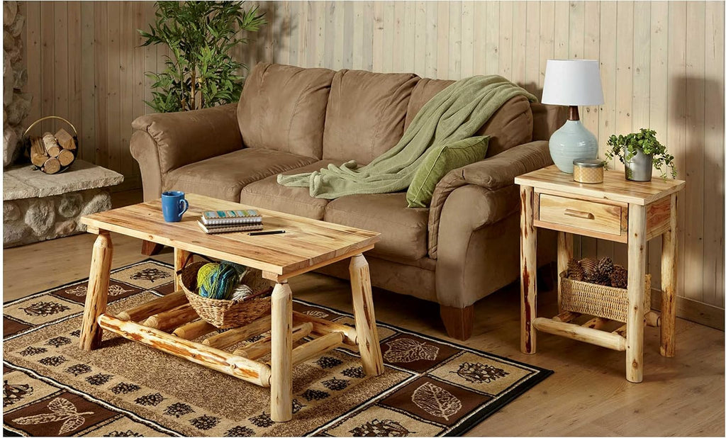 Pine Log Coffee Table M70835