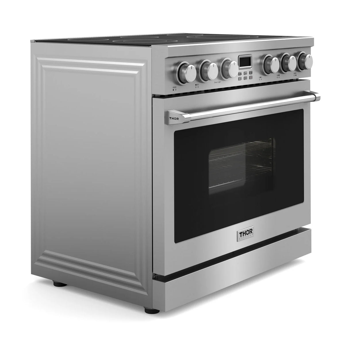 36" Wide 6 Cu. Ft. Free Standing Electric Range - Stainless G624