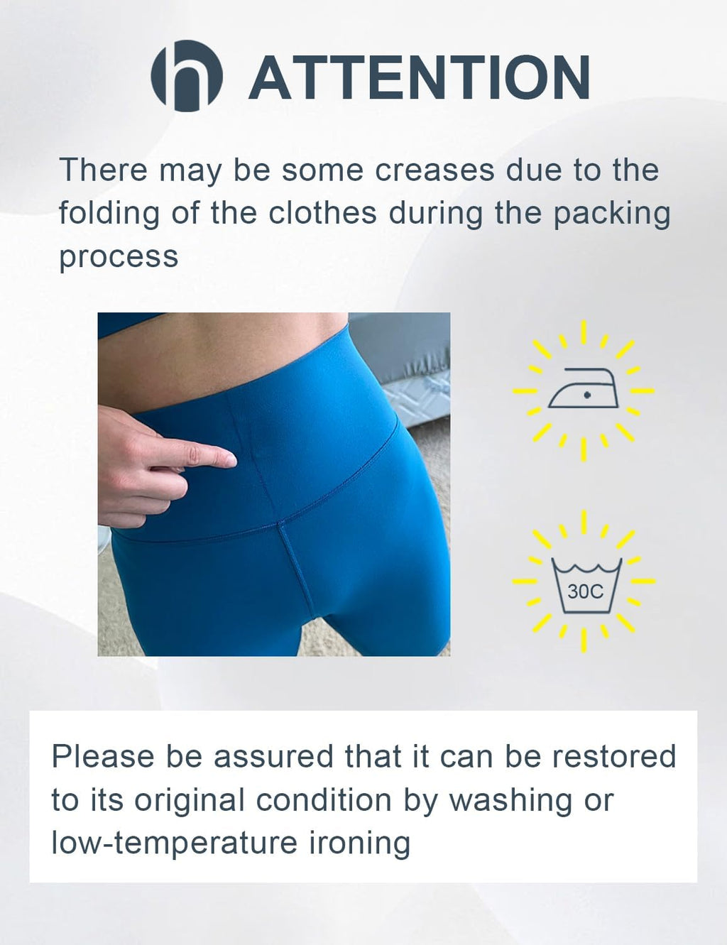 High Waisted Compression Yoga Leggings L656285