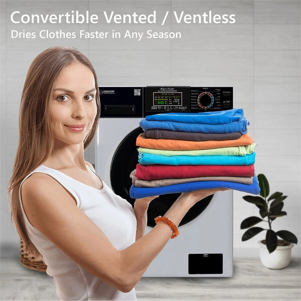 110V 18 lbs Combo Washer Dryer W19634
