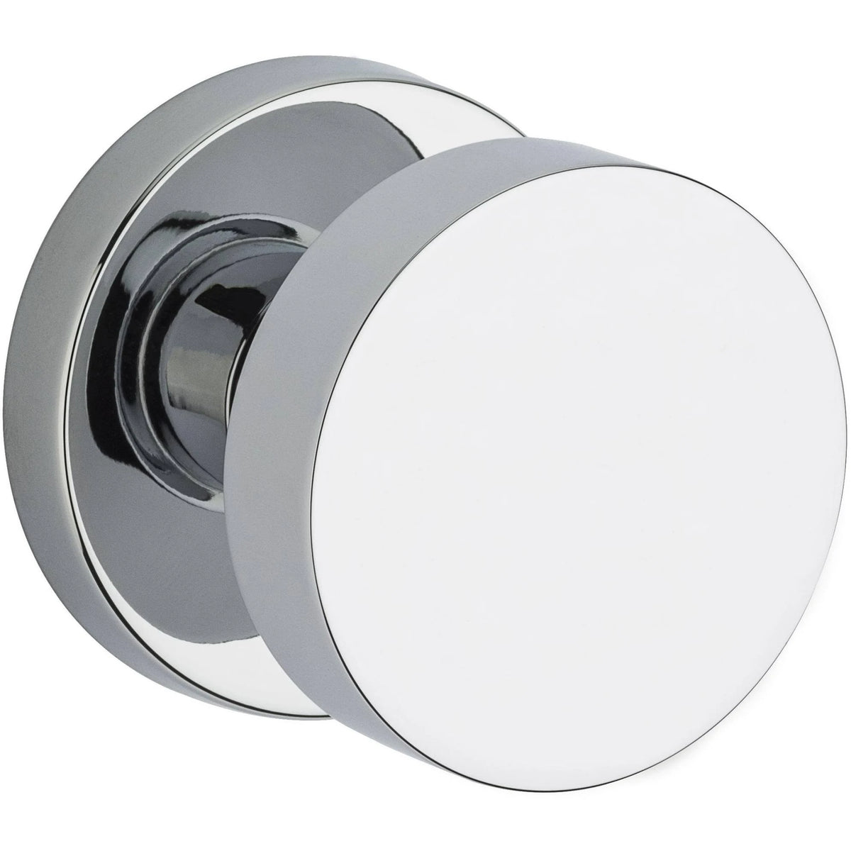 Contemporary Privacy Door Knob with Round Rose E409