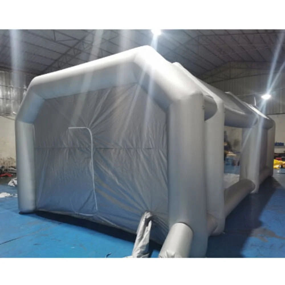 Inflatable Paint Spray Booth Work Tent Filter System 26*15*10Ft A820