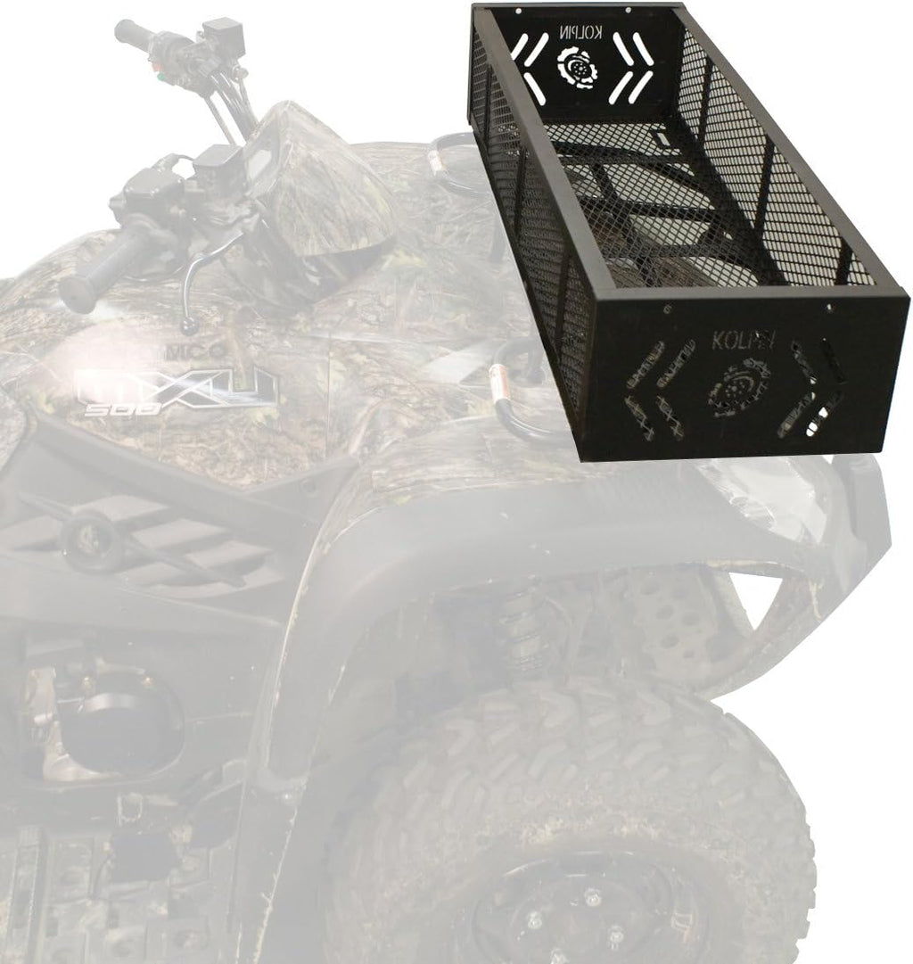 Black ATV Front Rack Gear Basket X978