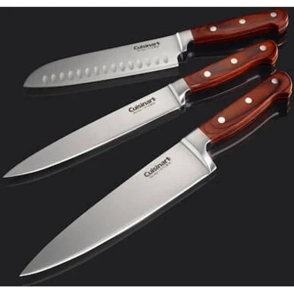 10 Piece Pakka Wood Cutlery Block Set W675301