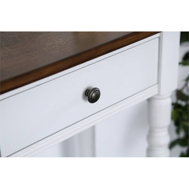 White Wood Writing Desk S33753