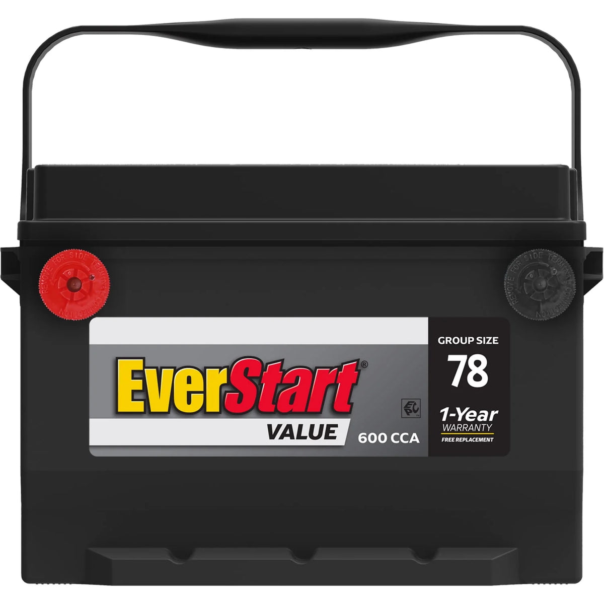Lead Acid Automotive Battery Group Size 78 12 Volt 600 CCA P9994