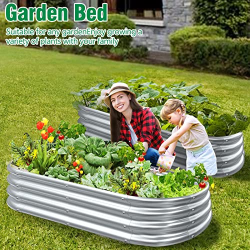 2x2x1 Ft Round Raised Garden Bed P7781