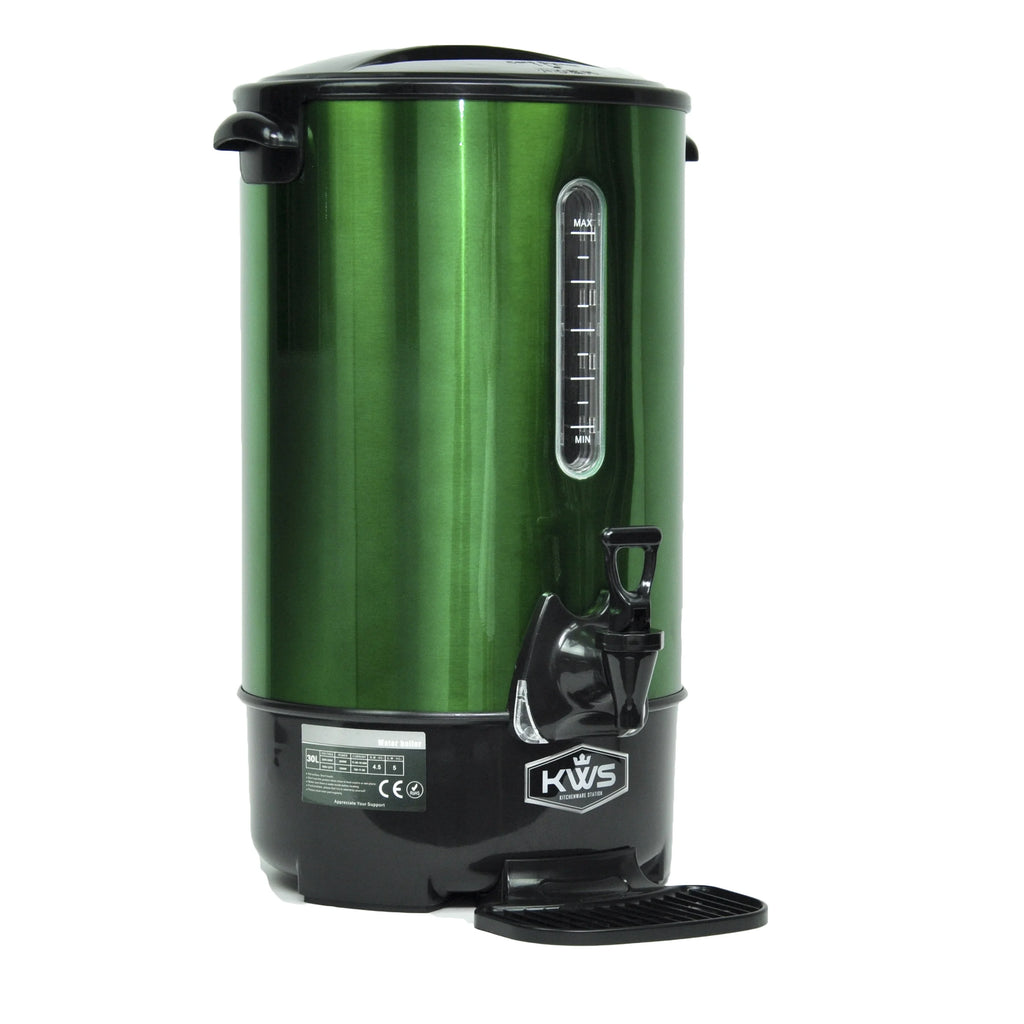 9.7L/41Cups Commercial Heat Insulated Water Boiler and Warmer Stainless Steel S870702