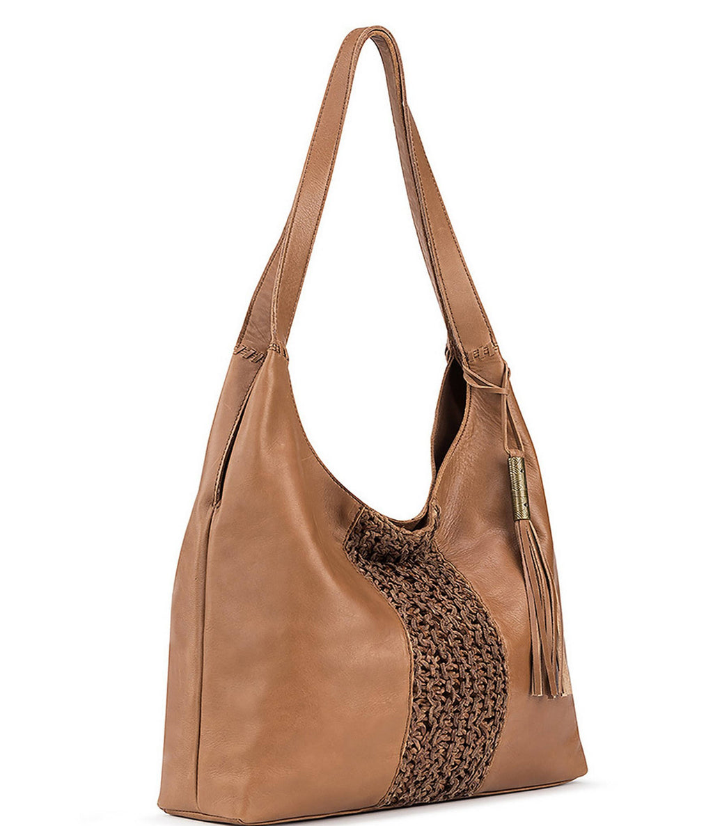 Stone Crochet Hobo W361