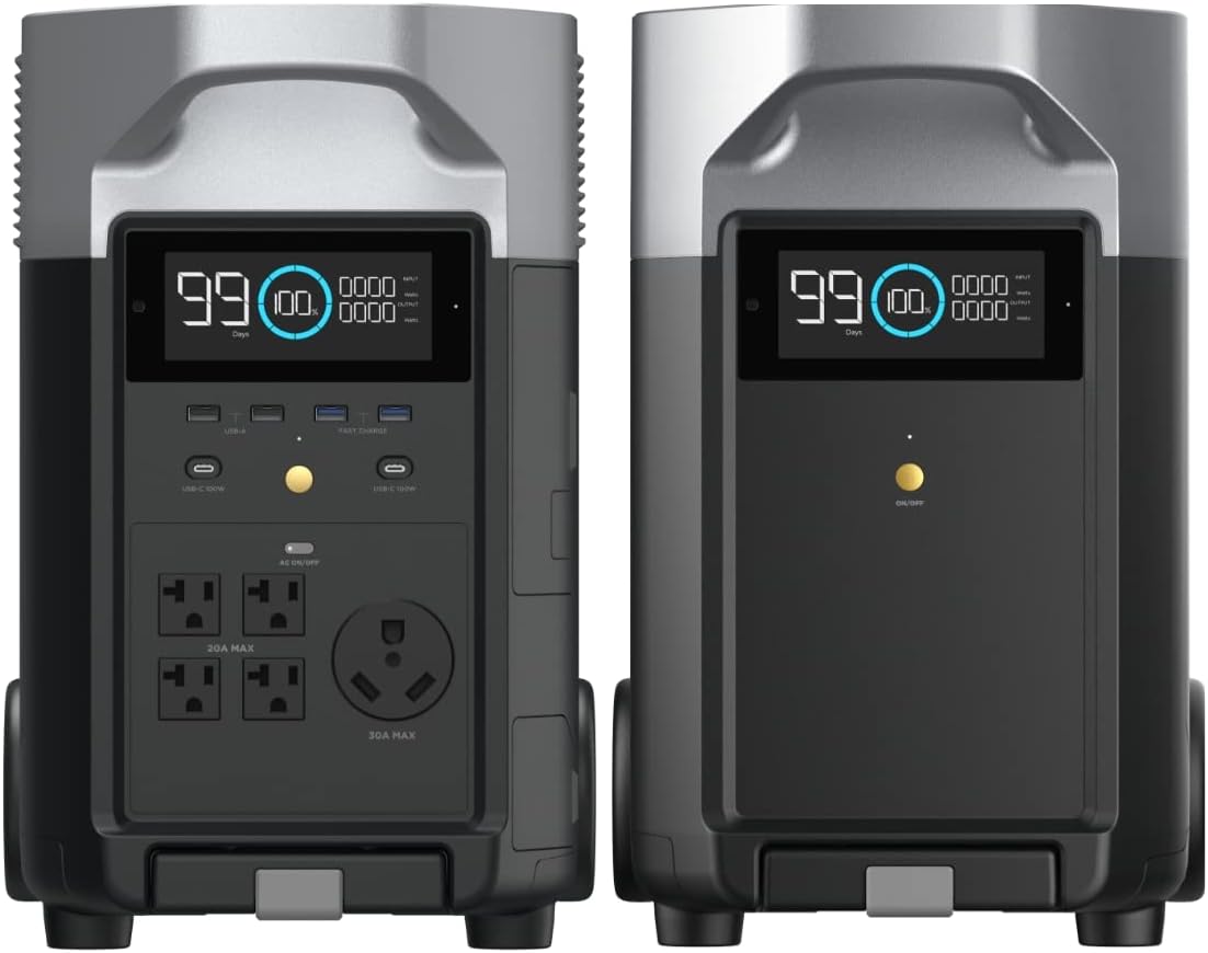 Portable Power Station, 3.6kWh-25kWh, 3600W AC Output O63253