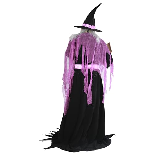 6-Ft. Witch Halloween Animatronics I27483
