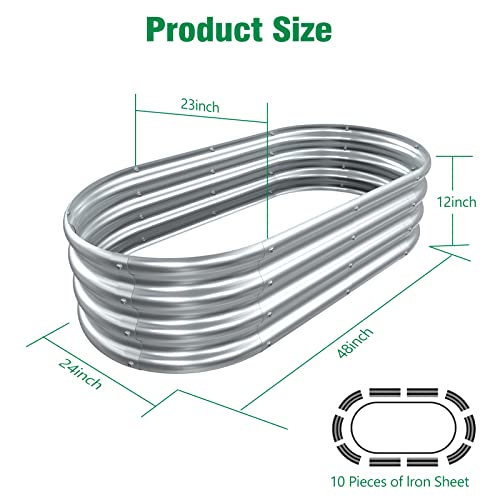 2x2x1 Ft Round Raised Garden Bed P7781