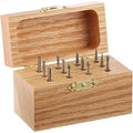 12 Piece 1/8 inch Double Cut Tungsten Burr Set F610433