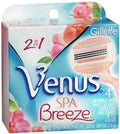 Venus Spa Breeze Cartridges 4 Each (Pack of 3) T8693
