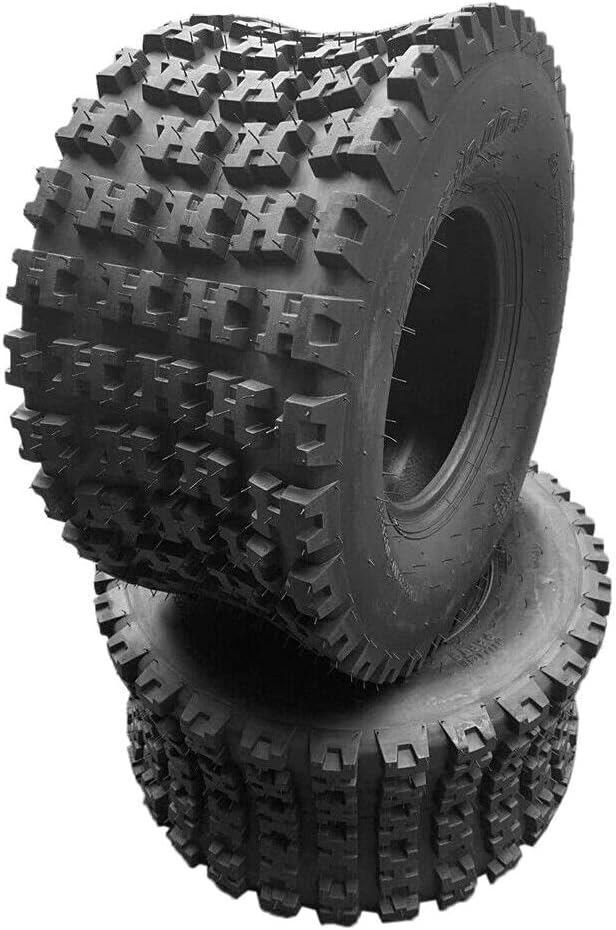 Set of 2 20x10-9 ATV Tires Tubeless 4PR P16295