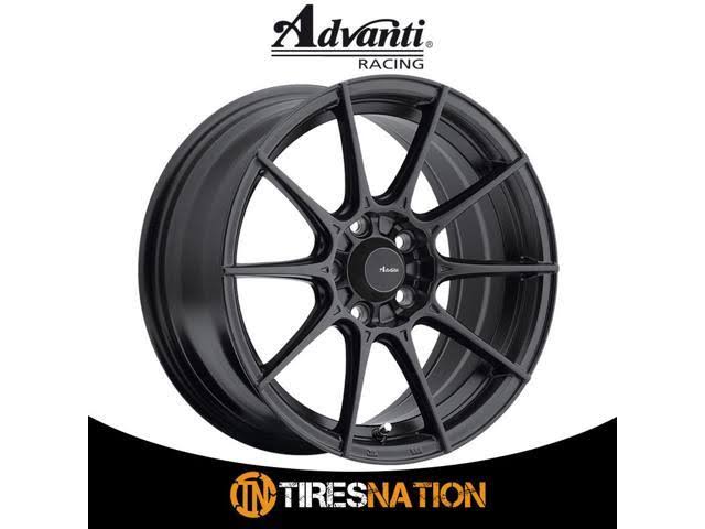 Matte Black 17x8 Wheel K497