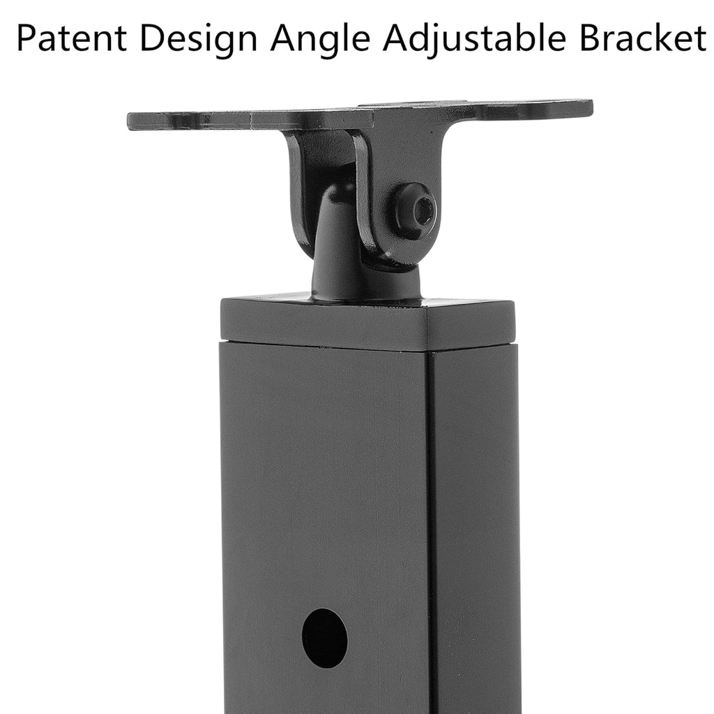 Black 42x1x2 Stainless Steel Square Cable Railing Post O627