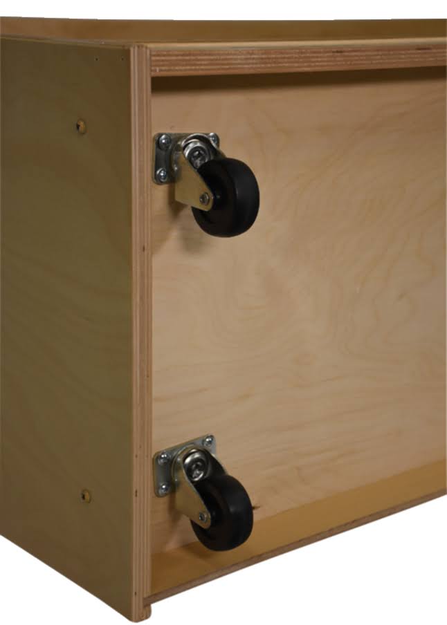 36x22 Adjustable Mobile Bookcase I105