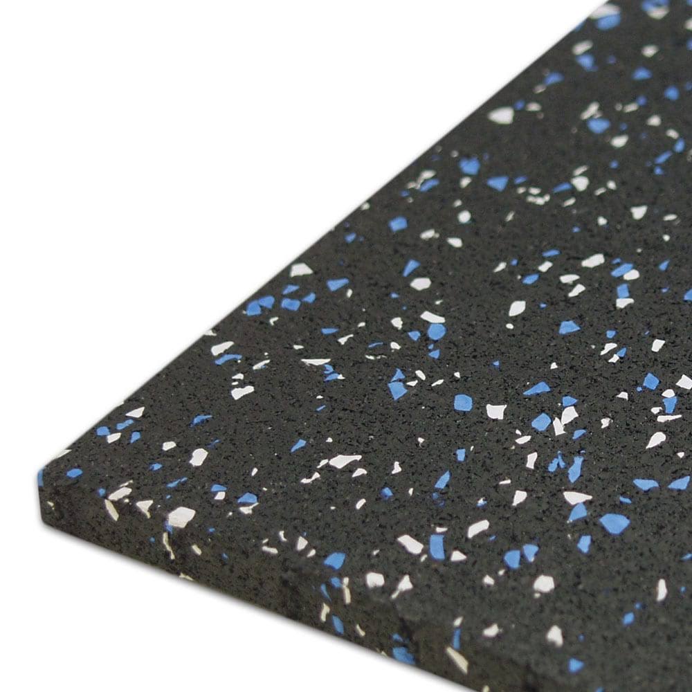 3/16 in. x 4 ft. x 13 ft. Black Rubber Flooring B50060