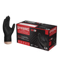 Black Nitrile Disposable Gloves, 6 Mil, Large, 100/Box J206