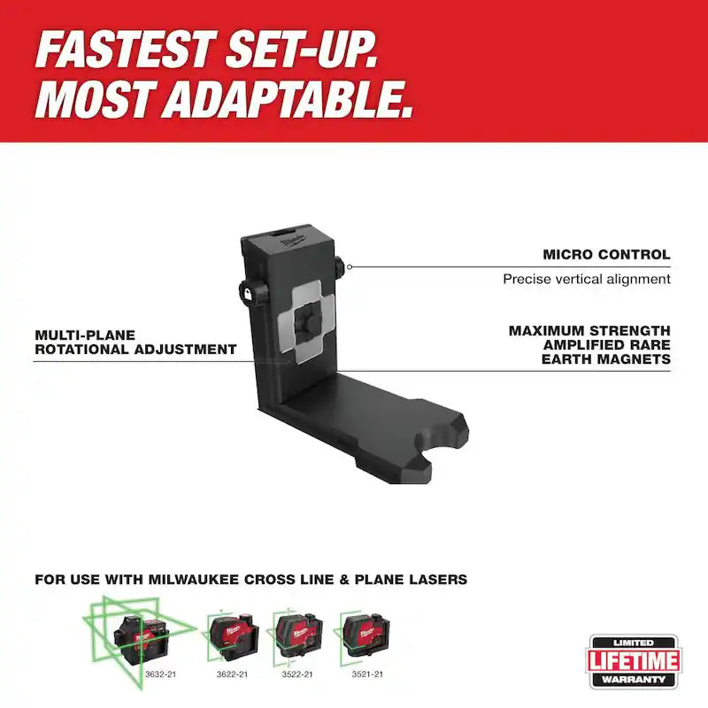 12-Volt Cordless Green Cross Line and 4-Points Laser Kit X726206