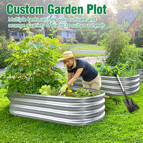 2x2x1 Ft Round Raised Garden Bed P7781